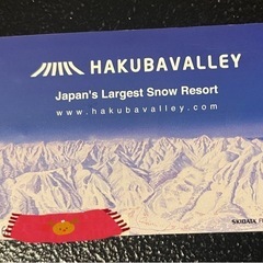 栂池高原スキー場ポイント券 12ポイント　大人用 2024ー20...