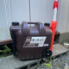 灯油入れ　セットの画像