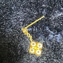 k18ダイヤモンド0.5ct ピアス　片耳　値下げの画像