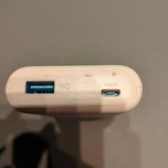 anker powerCoreⅡ 10000mAh 18w ケーブル付きの画像