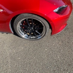WORK CR2P 17 タイヤホイールセットの画像