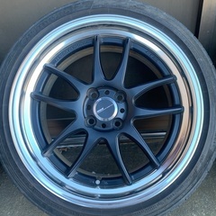 WORK CR2P 17 タイヤホイールセットの画像
