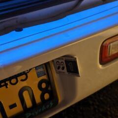 ムーンアイズ　ハワイ　USDM hdm jdm レッグタグブラケット　ナンバープレート　リトルツリー　アメリカ雑貨　hawaiiの画像