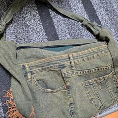 デニム素材 ショルダーバッグ