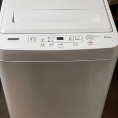 送料・設置込み可　洗濯機　5kg ヤマダ　2021年　【分解クリーニング済み】