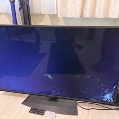 無料でお引き渡しします！SHARP50インチテレビ　ジャンク品の画像