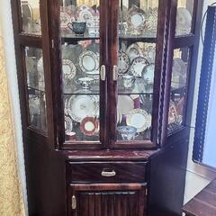 カリモク　キャビネット　アンティーク