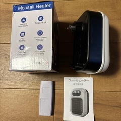 壁コンセントヒーター 110V リモコン・タイマー付の画像