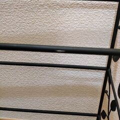 シューズラッグ　靴箱　下駄箱　黒　オシャレ　シューズシェルフ　シューズラックの画像