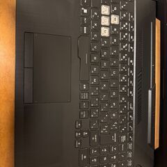 ゲーミングパソコン asus tuf gaming f15 rtx3060の画像
