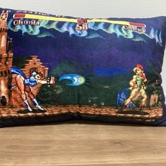 ストリートファイターII　クッション　【ラウンドワン限定品】の画像