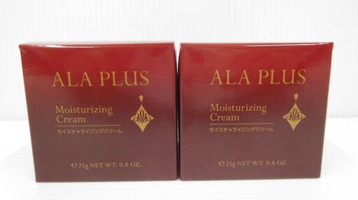 未開封！ALA PLUS アラプラス モイスチャライジングクリーム 保湿クリーム 25g 日本製 2個セット