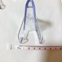 【新品訳あり】ディスプレイ スタンド  カードスタンド アクリル クリア 小物ディスプレイの画像