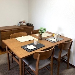 unico ウニコ KIRP キルプ ダイニングセット[東京都新宿区引取り希望]