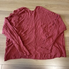 FOREVER 21 テラコッタ カーディガン Sサイズの画像