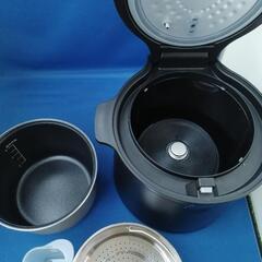 【美品】LOCABO マイコン糖質カット炊飯器 JM-C20E-B（５合） 2022年製の画像