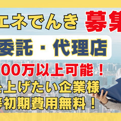 【未経験OK！新電力の営業職】◎電気代、もっと安くできるかも？あなたの提案が未来を変える！◎節約×環境貢献 新電力でお客様と地球にやさしい選択を！◎営業の力で電気代革命を！あなたの提案が暮らしを変える！の画像