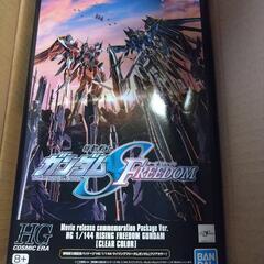 HG ライジングフリーダムガンダム　限定クリアカラー