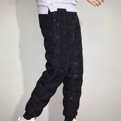 3XL メンズ 厚手 冬用パンツ 防風 ストレッチ素材 アウトドアの画像