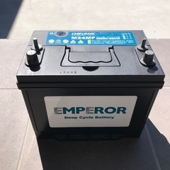 ディープサイクルバッテリー M24MF emperor マリン用...