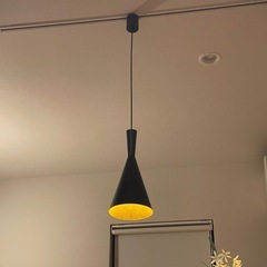 ペンダントライト黒　2個セットの画像