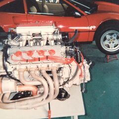 フエラリー328-turbo システムエンジンン制作塔載の画像