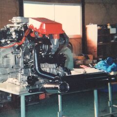 フエラリー328-turbo システムエンジンン制作塔載の画像