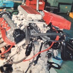 フエラリー328-turbo システムエンジンン制作塔載の画像