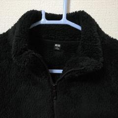 ユニクロ　メンズ　フリース　カーディガン　Lの画像