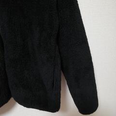 ユニクロ　メンズ　フリース　カーディガン　Lの画像
