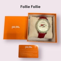 Folli Follie フォリフォリ ハート 腕時計 エナメル...