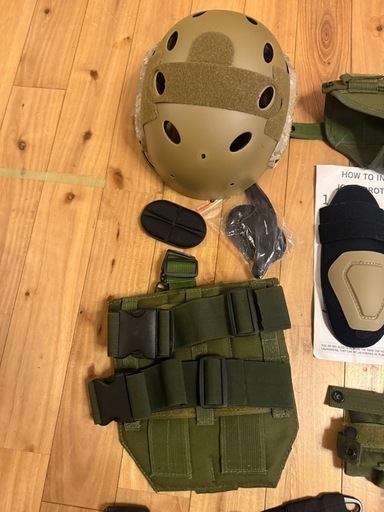 【ほぼ未使用】サバゲー 個人装備セット ミリタリー