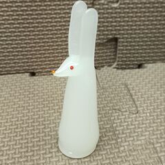 ガラス置物　ウサギ 10匹の画像
