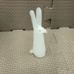 ガラス置物　ウサギ 10匹の画像