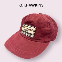 G.T. HAWKINS 小豆色 キャップ メンズ ユニセックス