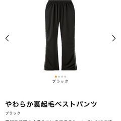 【新品未使用】レディース　Lサイズ　裏起毛パンツ　2本セットの画像
