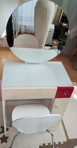 ドレッサー鏡台 (NAO) 北小金のドレッサーの中古あげます