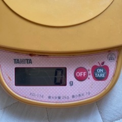 計り　キッチンスケール　タニタの画像