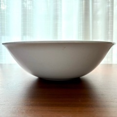*大鉢「AKECHI JAPAN」HAND PAINT 23.5㎝ 花図　の画像