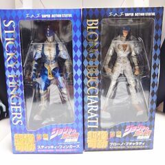 ジョジョの奇妙な冒険 超像可動　ブローノ・ブチャラティ＆スティッ...