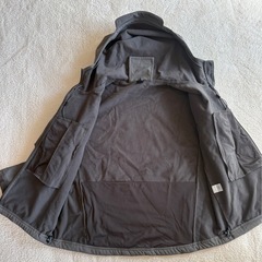 メンズ　防寒着　作業着　グレー　３ＸＬの画像