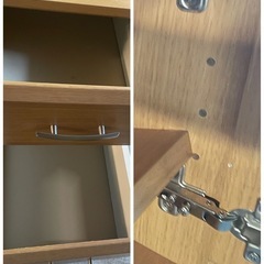 テレビ台　中古品　ジャンク品（パーツ不足）の画像