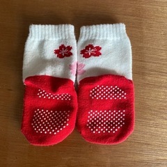 ベビー袴ロンパース　70サイズ　靴下セット 　　　の画像