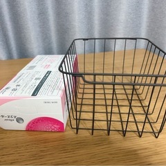 セリア ワイヤーかご8点の画像