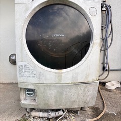 0円で譲ります！ジャンク品！洗濯乾燥機