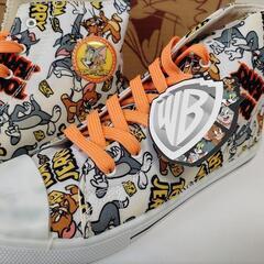 M-05 TOMandJERRY ハイカットスニーカー 27.0cm 未使用品の画像