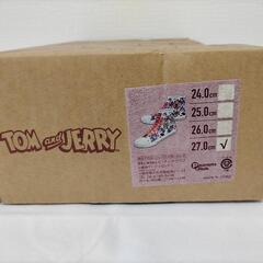 M-05 TOMandJERRY ハイカットスニーカー 27.0cm 未使用品の画像