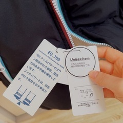 140新品タグ付き！アウター　女の子　男の子　ブラック　　の画像