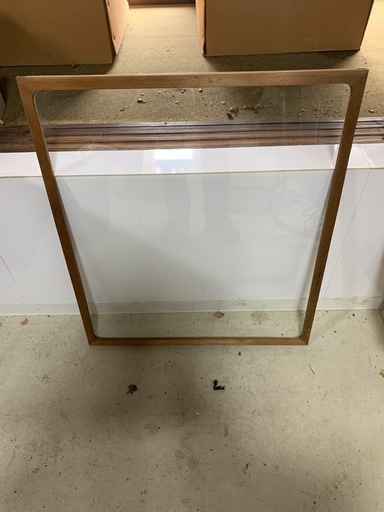 引取り限定☆ガラス　建具　2枚セット☆