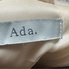 adaベージュフェイクファーの画像